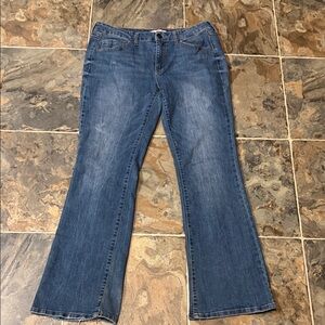 SO Women's Flare Jeans in Blue